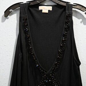 Michael Kors Beaded Sleeveless Top